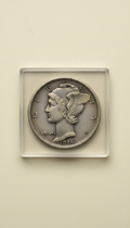 1916 Mercury Dime First-Year Issue Displayed